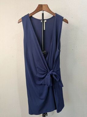 tommy bahama island cays wrap beach romper navy xl